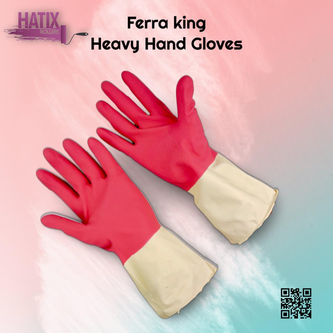 HEAVY RUBBER GLOVES